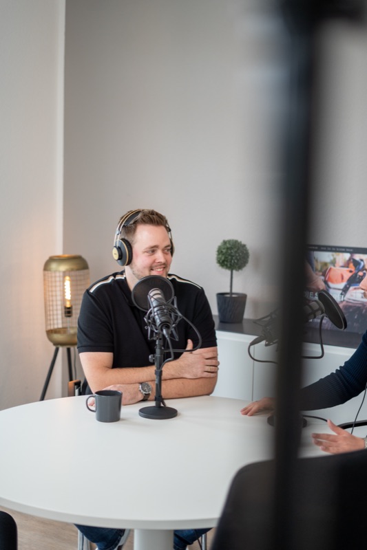 Julian Haase im Videocall